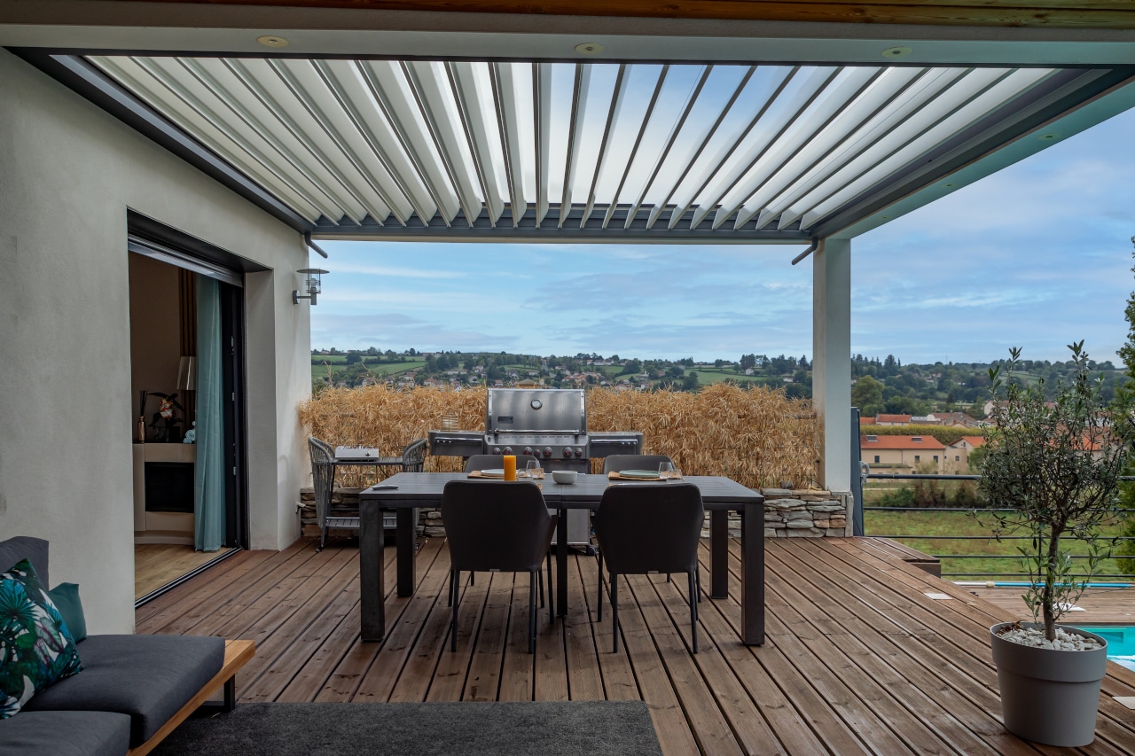 pergola bioclimatique M130